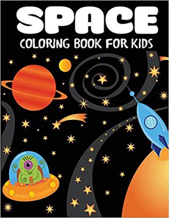 Space Coloring Book for Kids: Fantastic Outer Space Coloring with Planets, Astronauts, Space Ships, Rockets (Children's Coloring Books): Blue Wave Press: 9781947243828: Amazon.com: Books