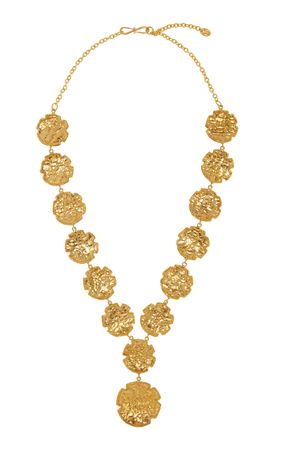 Swan 22k Gold-Plated Necklace By Sylvia Toledano | Moda Operandi