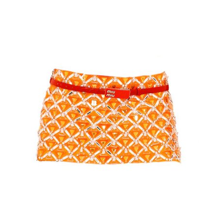 MIU MIU Orange skirt