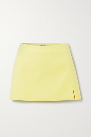 The Attico | Cotton-blend mini skirt | NET-A-PORTER.COM