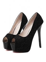 black open toe heels - Google Search