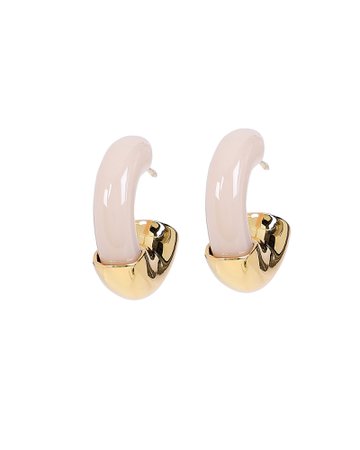 Lizzie Fortunato Dove Infinity Hoop Earrings | INTERMIX®