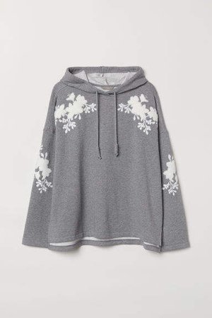 H&M+ Hooded top - Gray