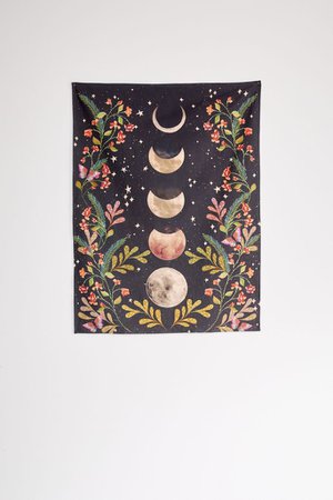 Moonlit Garden Tapestry | Urban Outfitters