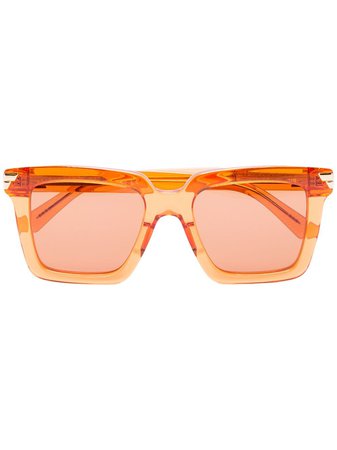 Bottega Veneta Eyewear square tinted sunglasses