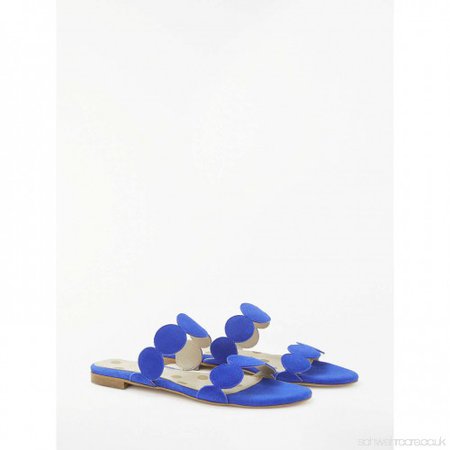 Boden Briana Suede Sandals, Blue - from category Women (schwehrcare.co.uk)