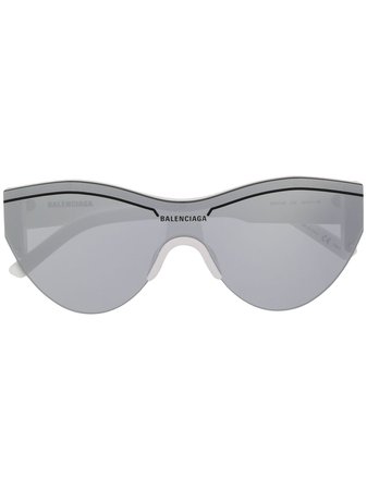 Balenciaga Eyewear Ski Cat sunglasses - FARFETCH