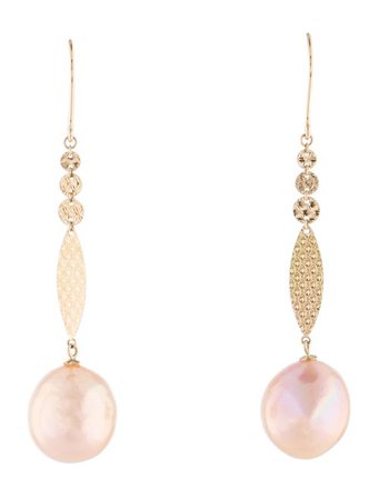Earrings 18K Pearl pearls Drop Earrings - Earrings - EARRI124523 | The RealReal