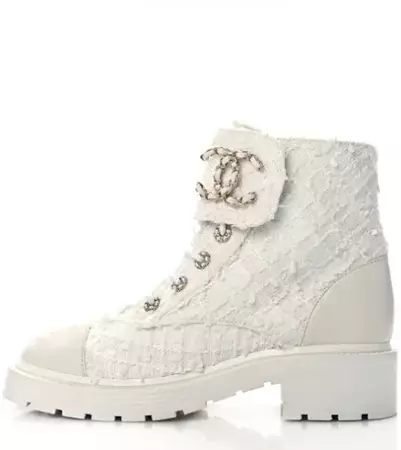 white boots chanel - Google Search