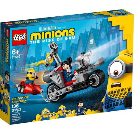 LEGO Minions Unstoppable Bike Chase Building Kit 75549 : Target