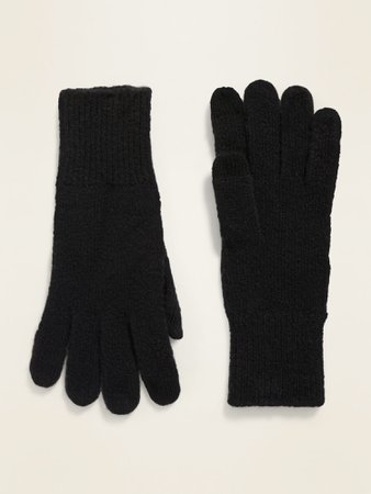 Text-Friendly Sweater-Knit Gloves for Women | Old Navy