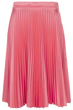 plated pink skirt