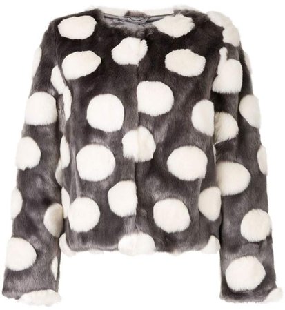 Unreal Fur faux fur Bubbles Jacket