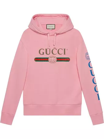 Gucci Sweat à Capuche à Logo Imprimé - Farfetch
