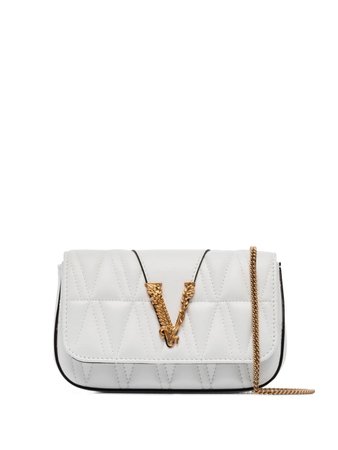 Versace Virtus Quilted Clutch