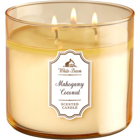 Bath & Body Works Mahogany Coconut 3 Wick Candle | Home Fragrances | Beauty & Health | Shop The Exchange