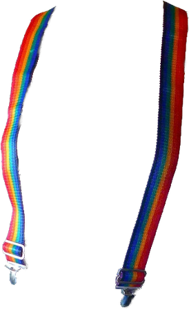 rainbow suspenders png