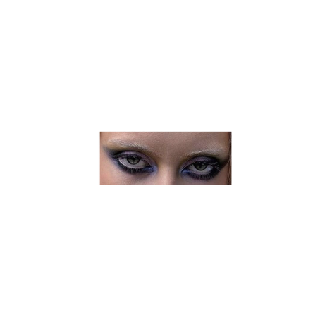 dark smokey eye grunge bleached brow black eyeshadow makeup