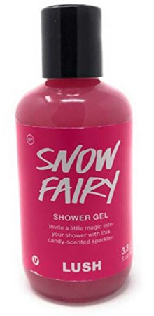 lush snow fairy shower gel