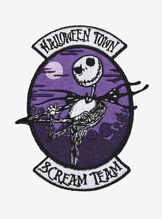 Loungefly The Nightmare Before Christmas Scream Team Patch