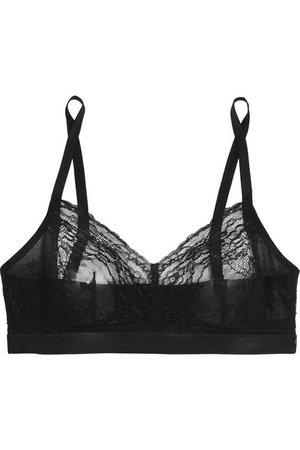 Spanx | Spotlight stretch-lace soft-cup bra | NET-A-PORTER.COM