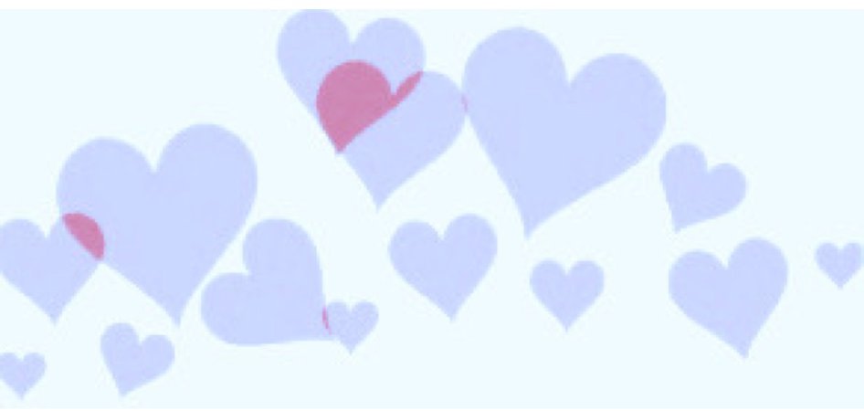 Periwinkle Hearts