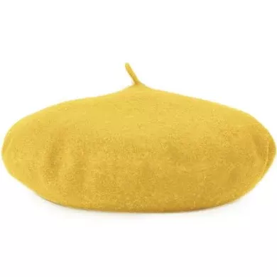 mustard beret hat - Google Shopping