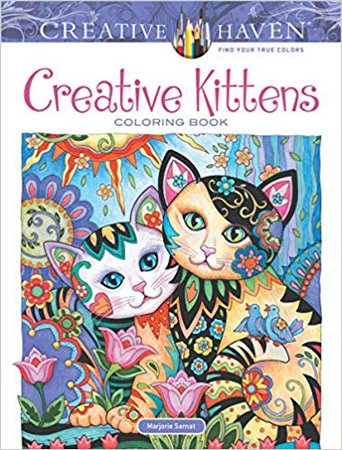 Amazon.com: Adult Coloring Book Creative Haven Creative Kittens Coloring Book (Creative Haven Coloring Books) (0800759812677): Marjorie Sarnat: Books