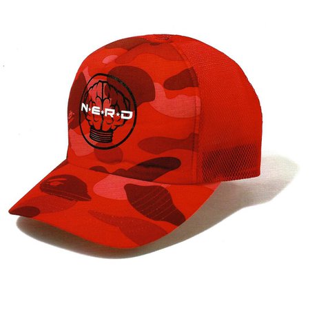 HIDDEN® sur Instagram : #bape x #nerd trucker hat from 2004
