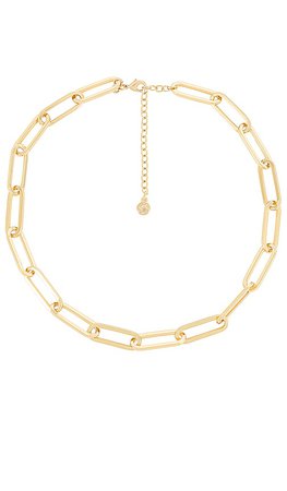 BaubleBar Hera Link Necklace in Gold | REVOLVE