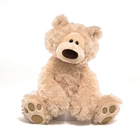 Amazon.com: GUND Philbin Teddy Bear Stuffed Animal Plush, Beige, 12": Toy: Toys & Games
