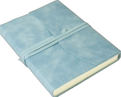 light blue journal