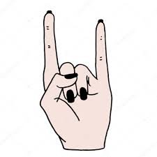 rock on hand - Google Search