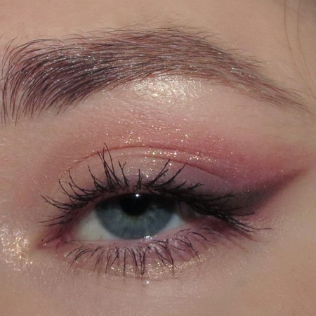 soft eye makeup pink