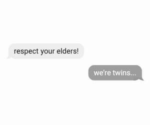 twins text shared by character aesthetics on We Heart It