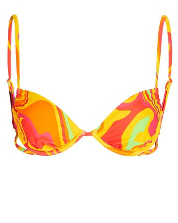 WeWoreWhat Ruched Underwire Bikini Top | INTERMIX®