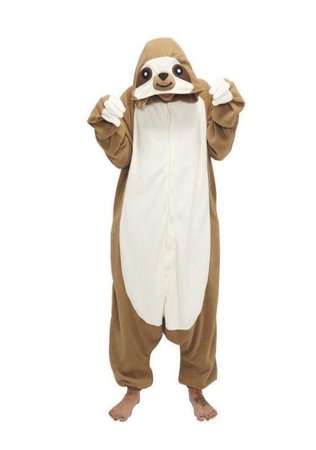 $10.99 AUD - Anime Sloth Kigurumi Cosplay Pajamas Costume