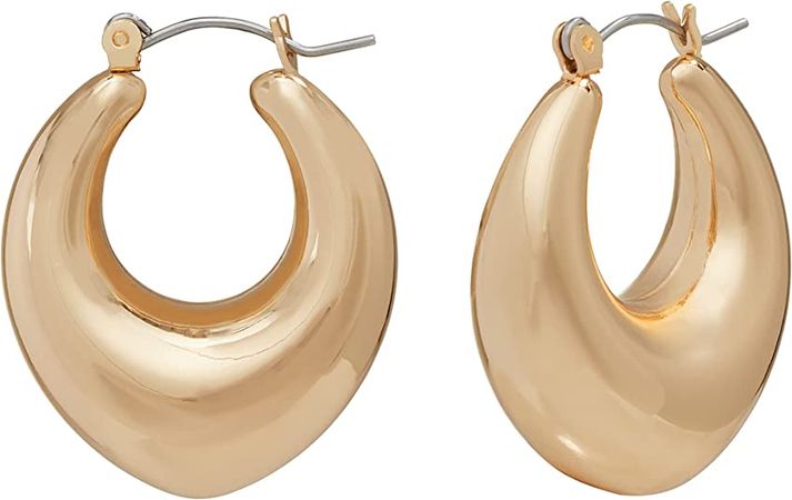 Amazon.com: Chubby Hoop Earrings: Clothing, Shoes & Jewelry