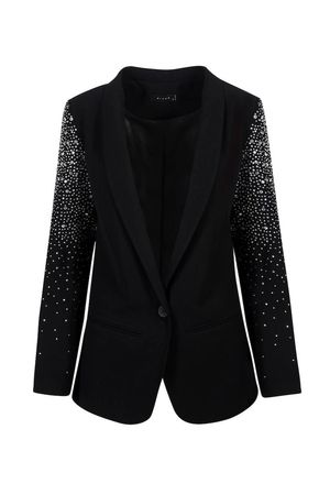 Black embellished blazer