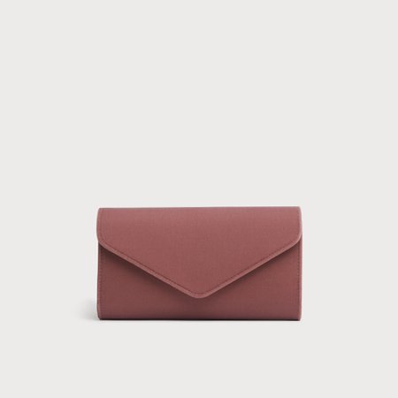 Lucia Pink Velvet Envelope Clutch | Handbags | L.K.Bennett