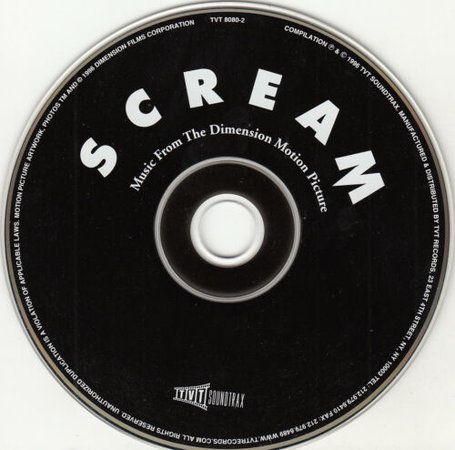 SCREAM MUSIC FROM THE DIMENSION MOTION PICTURE CD DISC ONLY | eBay