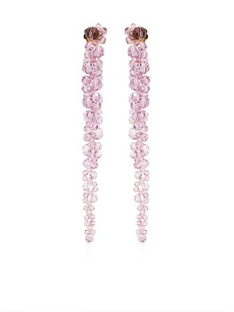 Simone Rocha bead-embellished Drop Earrings - Farfetch