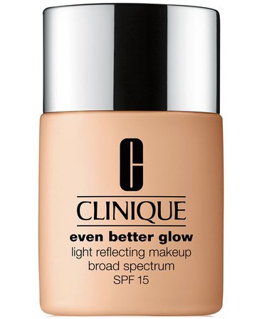 Clinique Even Better Glow™ Light Reflecting Makeup Broad Spectrum SPF 15 Foundation, 1-oz. & Reviews - Makeup - Beauty - Macy's