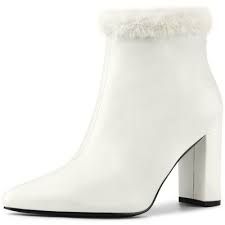 white fuzzy boots - Google Search