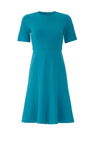 Blue Flare Dress by Donna Morgan