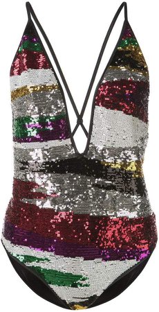 Mare sequinned swimsuit