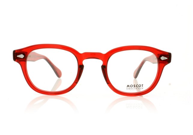 Moscot Lemtosh 1801 Ruby Glasses | The Eye Place