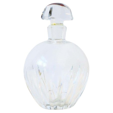 Baccarat French Crystal Perfume Vanity Bottle For Sale at 1stDibs