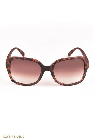 Солнцезащитные очки в черепаховой оправе 144436001-20 - купить в интернет-магазине LOVE REPUBLIC по цене: 499 руб