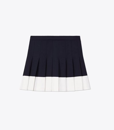 Tory Burch Tech Twill Color-block Tennis Skirt : Women's tennis